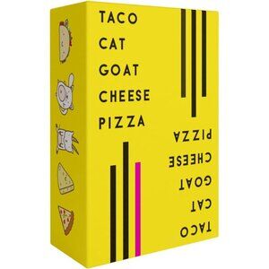 Taco Cat Goat Cheese Pizza Card Game for Fun Family and Group Game Nights